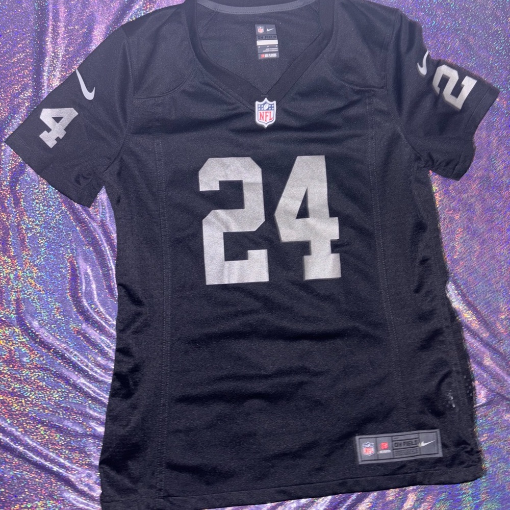 Women's Las Vegas Raiders Johnathan Abram Nike Black Player Game Jersey